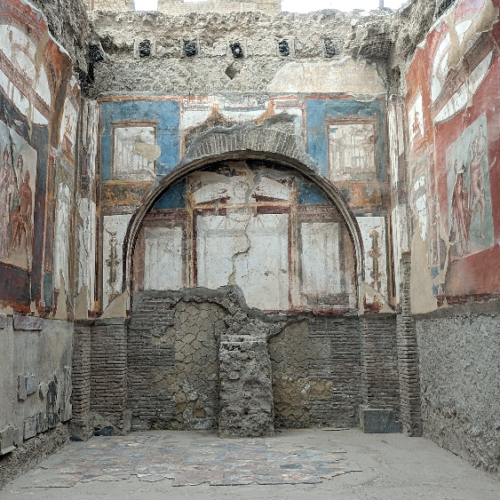 Fresques d'une villa. Herculanum