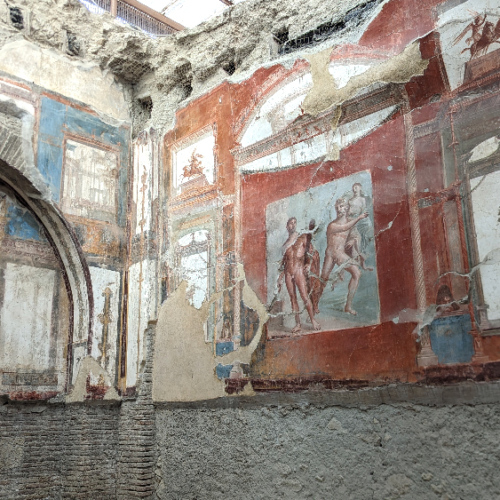 Fresques d'une villa. Herculanum