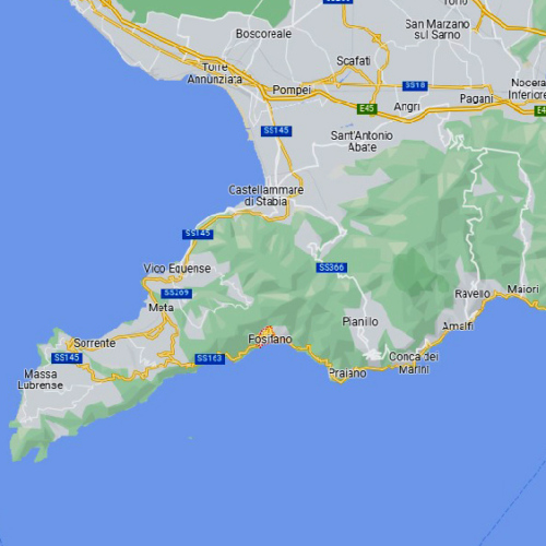 Emplacement de Positano. Italie