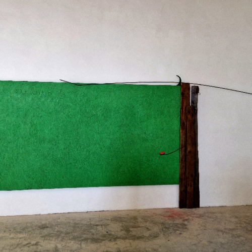 Exposition d'art contemporain au Palazzo d'Avalos. Procida