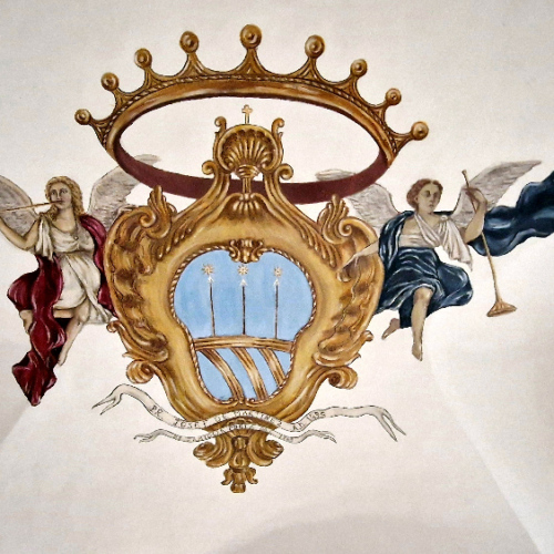Les armoiries de la famille Porta. Procida