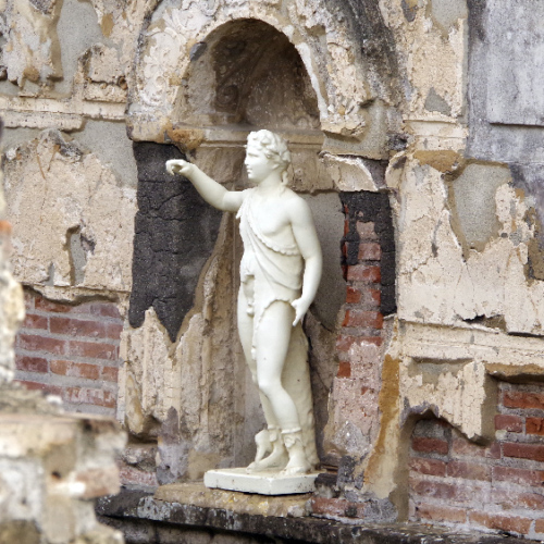 Réplique d'une statue. Pompéi