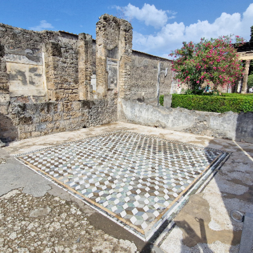Une villa, la Casa del Fauno. Pompéi