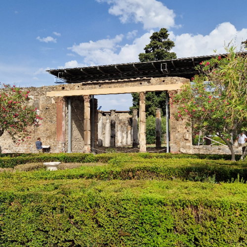 Une villa, la Casa del Fauno. Pompéi