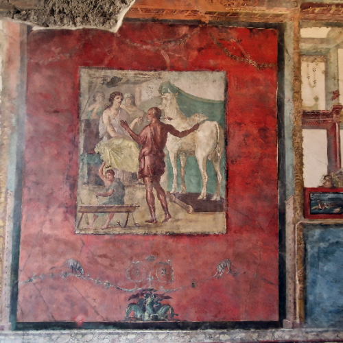 Domus vettiorum ou Casa Vietti. Pompéi