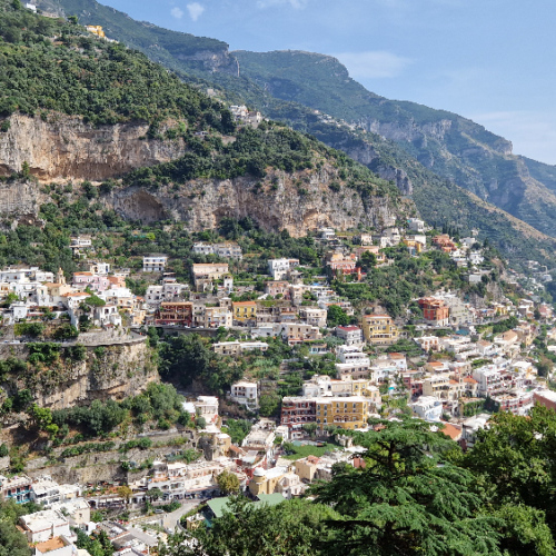 Vue de la corniche. Positano