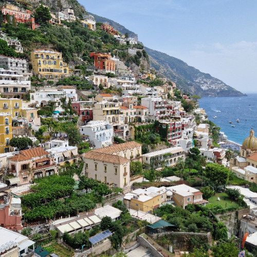 Vue de la corniche. Positano