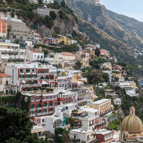 Les hôtels luxueux. Positano