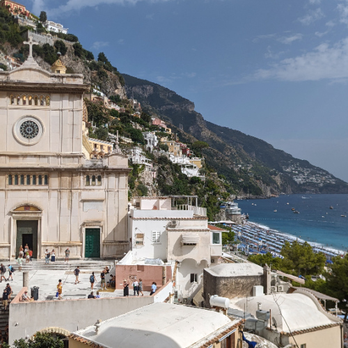 L'église Santa Maria Assunta. Positano