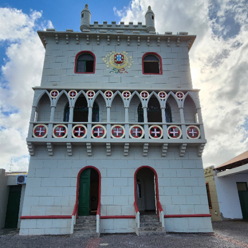 Mindelo, la reproduction de la Tour Belem. Cap Vert, Soa Vicente, Mindelo