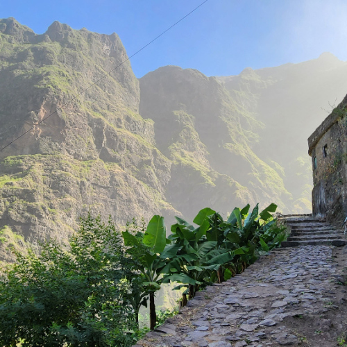 Randonnée hôtel Xoxo, soit ça grimpe, soit ça descend, rien de plat ! Cap Vert Santo Antao Hotel Xoxo