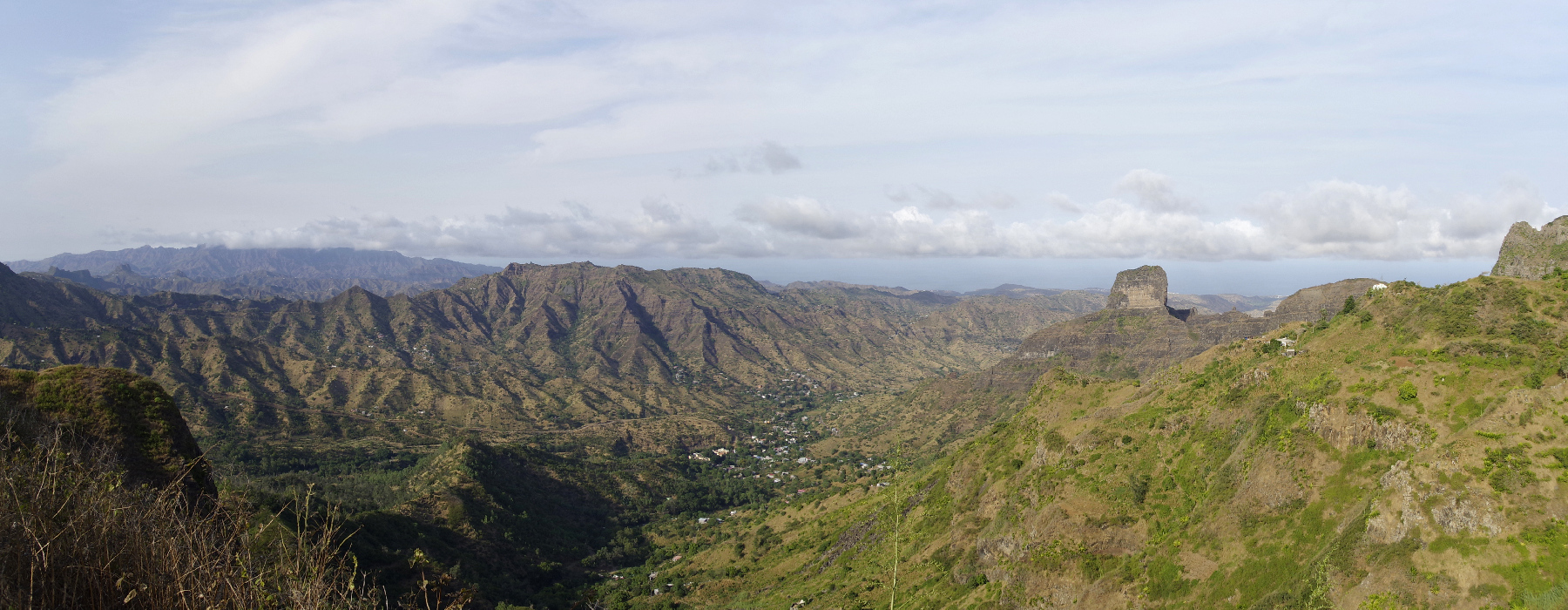 Randonnée sur les hauteurs de Rui Vaz. Cap Vert, Rui Vaz
