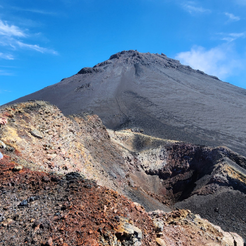 Le cratère principal de 2014/2015. Cap Vert, Pico Pequeno.