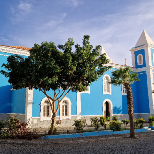Balade dans les rues de Sao Filipe. Cap Vert, Sao Filipe.
