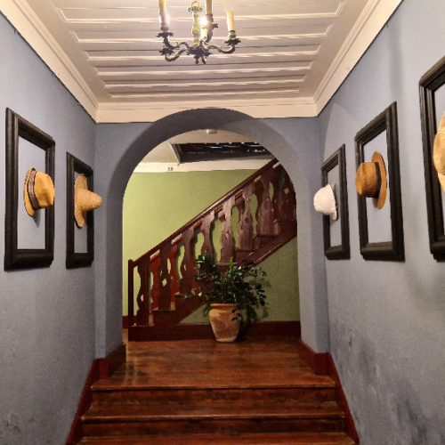 Casa Colonial Fogo à Sao Filipe. Cap Vert, Fogo, Sao Filipe.
