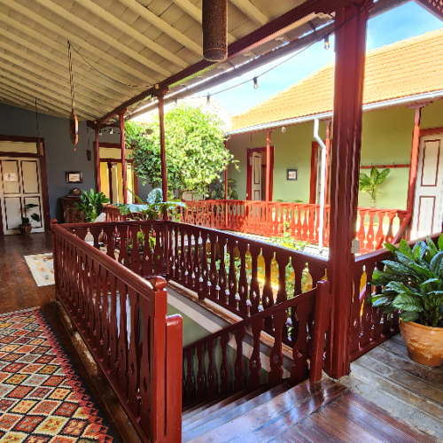 Casa Colonial Fogo à Sao Filipe. Cap Vert, Fogo, Sao Filipe.
