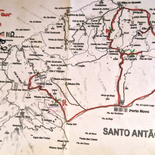 Le tour proposé par Katjline et notre chauffeur. Cap Vert, Santo Antao.