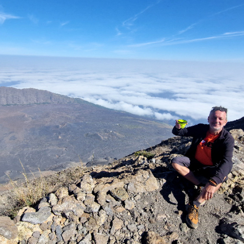 Et fête ça, 1000 mètres de dénivelé ! Cap Vert, Fogo, Ascension du Pico do Fogo.