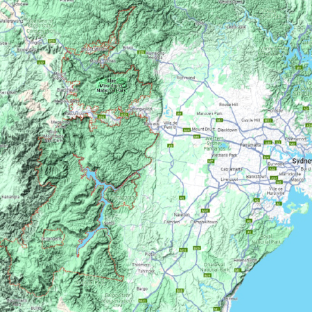Australie, Blue Mountains. Australie, Blue Mountains.