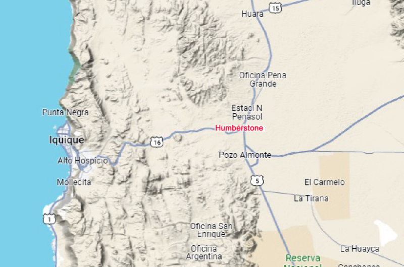 Chili, Humberstone. Chili, Humberstone.