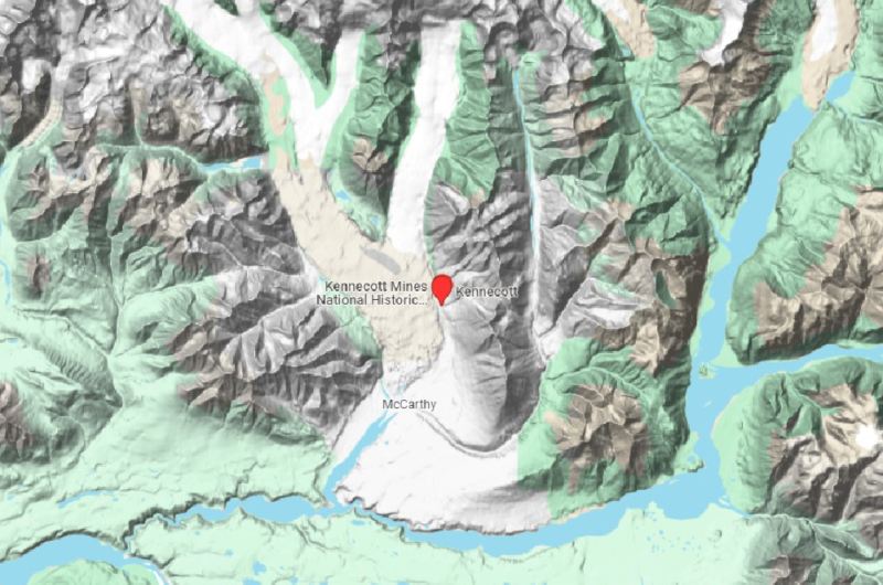 Alaska, Kennecott. Alaska, Kennecott.