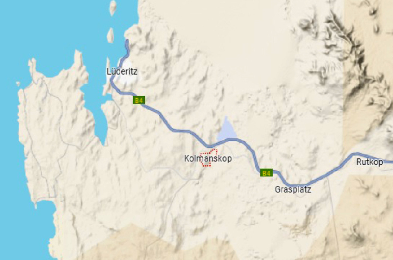 Namibie, Kolmanskop. Namibie, Kolmanskop.