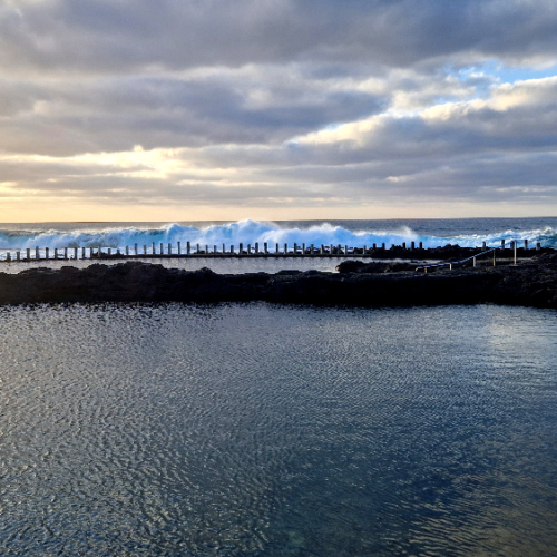 Piscines naturelles d'Agaete. Grande Canarie, Agaete.