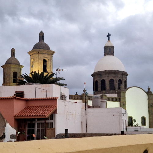 Derniers moments dans notre hôtel d'Aguimes. Grande Canarie, Aguimes.