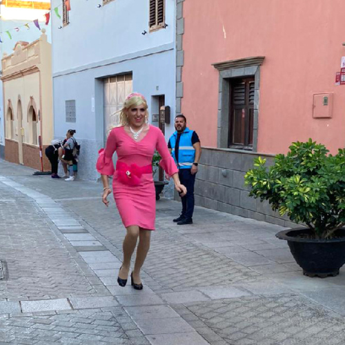 Grande Canarie, carnaval à Aguimes. Grande Canarie, carnaval à Aguimes.