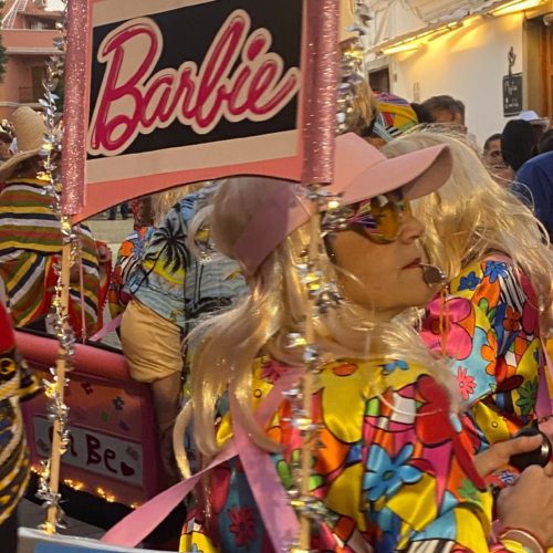 Grande Canarie, carnaval à Aguimes. Grande Canarie, carnaval à Aguimes.