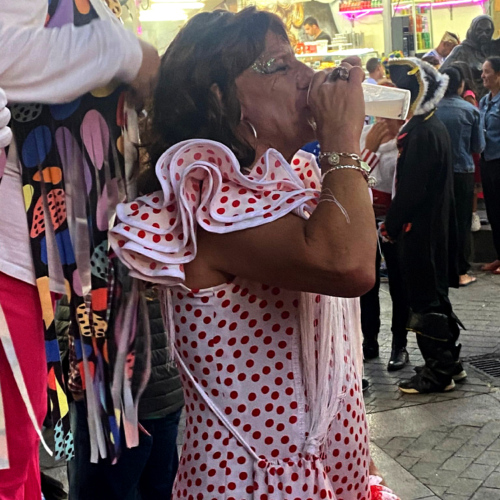 Grande Canarie, carnaval à Aguimes. Grande Canarie, carnaval à Aguimes.