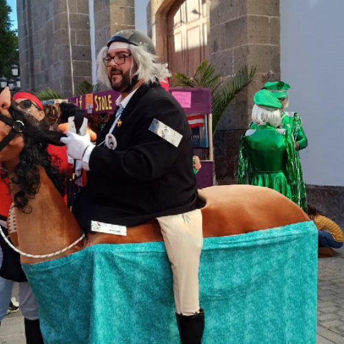 Grande Canarie, carnaval à Aguimes. Grande Canarie, carnaval à Aguimes.