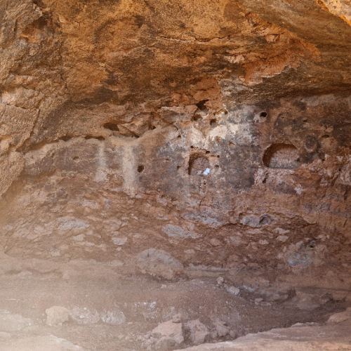 Les grottes de Caballero. Grande Canarie, Vallée Tejeda.