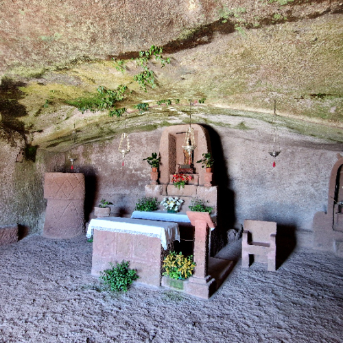 L'hermitage de la Cuevita. Grande Canarie, Vallée Tejeda.