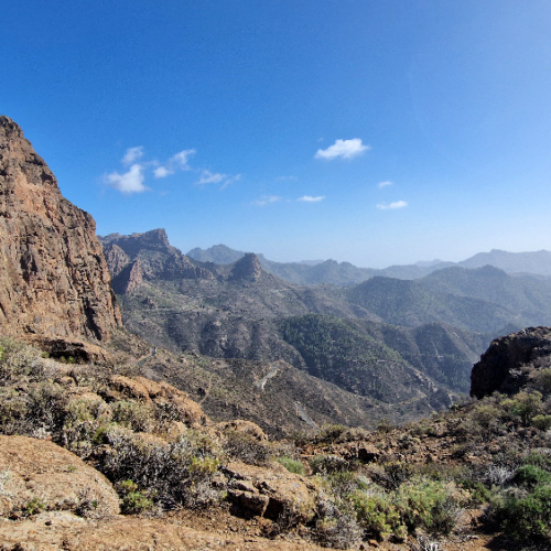 Petite réserve d'eau. Grande Canarie, Roque Nublo.