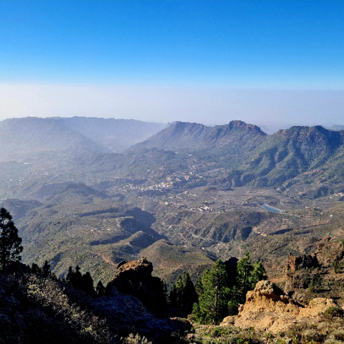 Grande Canarie, Roque Nublo. Grande Canarie, Roque Nublo.