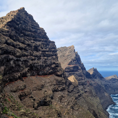 Grande Canarie, Mirador del Balcon. La Queue du Dragon. Grande Canarie, Mirador del Balcon.