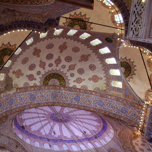 Istanbul, La mosquée bleue ou mosquée Sultanahmet. Istanbul, La mosquée bleue ou mosquée Sultanahmet.