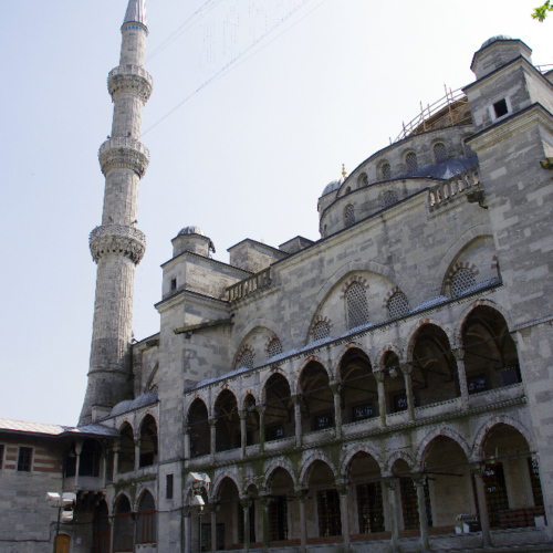 Istanbul, La mosquée bleue ou mosquée Sultanahmet. Istanbul, La mosquée bleue ou mosquée Sultanahmet.