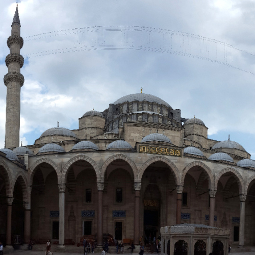 Istanbul, La mosquée bleue ou mosquée Sultanahmet. Istanbul, La mosquée bleue ou mosquée Sultanahmet.