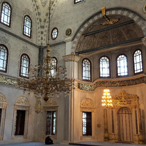 Istanbul, la Mosquée Nusretiye. Istanbul, la Mosquée Nusretiye.