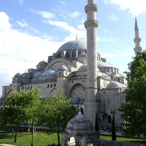 La Mosquée Süleymaniye d'Istanbul du sultan Soliman le Magnifique. Istanbul, la Mosquée Suleymaniye.