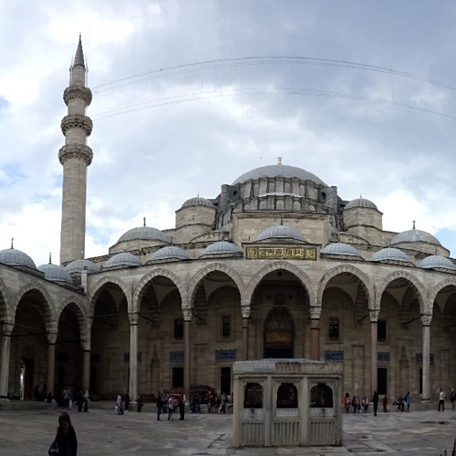 La Mosquée Süleymaniye d'Istanbul du sultan Soliman le Magnifique. Istanbul, la Mosquée Suleymaniye.