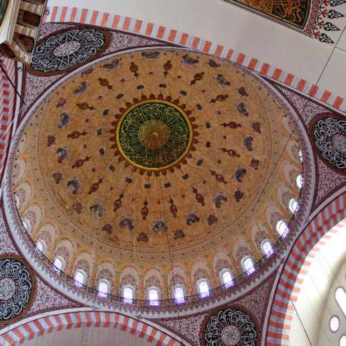 La Mosquée Süleymaniye d'Istanbul du sultan Soliman le Magnifique. Istanbul, la Mosquée Suleymaniye.