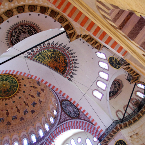 La Mosquée Süleymaniye d'Istanbul du sultan Soliman le Magnifique. Istanbul, la Mosquée Suleymaniye.