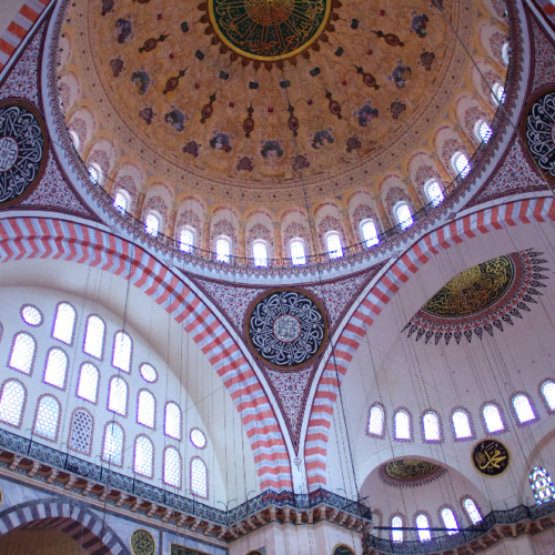 La Mosquée Süleymaniye d'Istanbul du sultan Soliman le Magnifique. Istanbul, la Mosquée Suleymaniye.