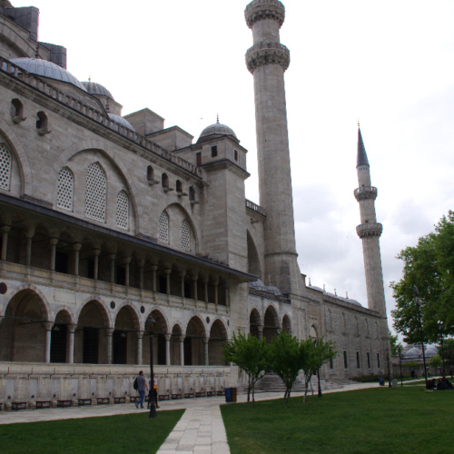 La Mosquée Süleymaniye d'Istanbul du sultan Soliman le Magnifique. Istanbul, la Mosquée Suleymaniye.