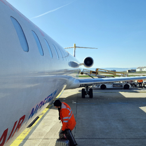 Embarquement pour Madrid. Vol Marseille Madrid