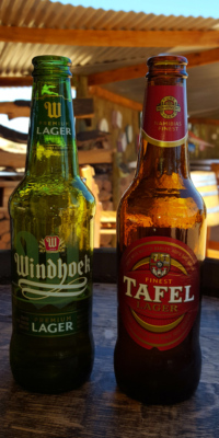 Bière du Monde. Bière de Namibie. Bière du Monde.