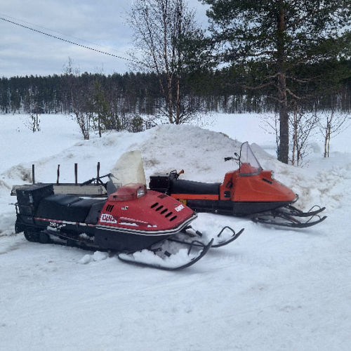 Le meilleur moyen de locomotion en hiver. Finlande, Seppo Kantola.